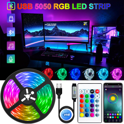 Multicolor 5050 LED Light Strip